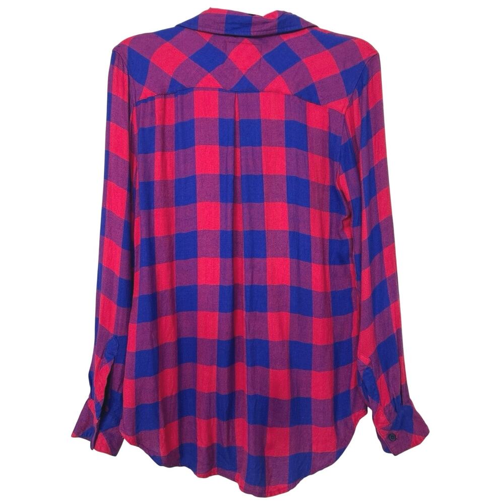 Rails Hunter Button Down Longsleeve Red Blue Chec… - image 3